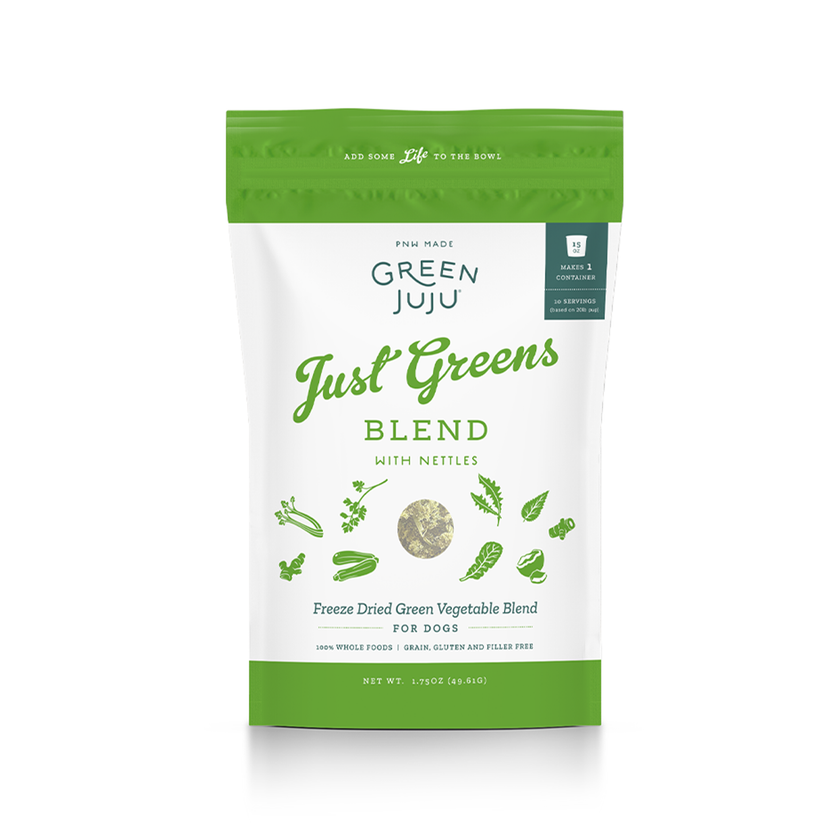 Green JuJu🐶Freeze Dried Just Greens Blend With Nettles