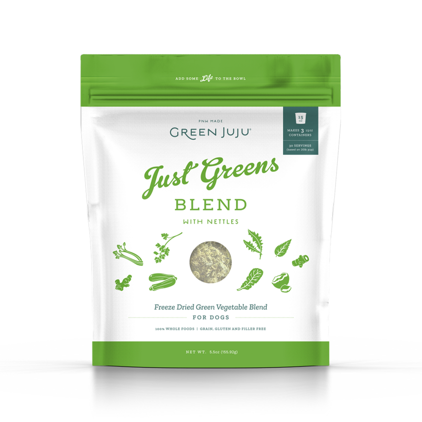 Green JuJu🐶Freeze Dried Just Greens Blend With Nettles
