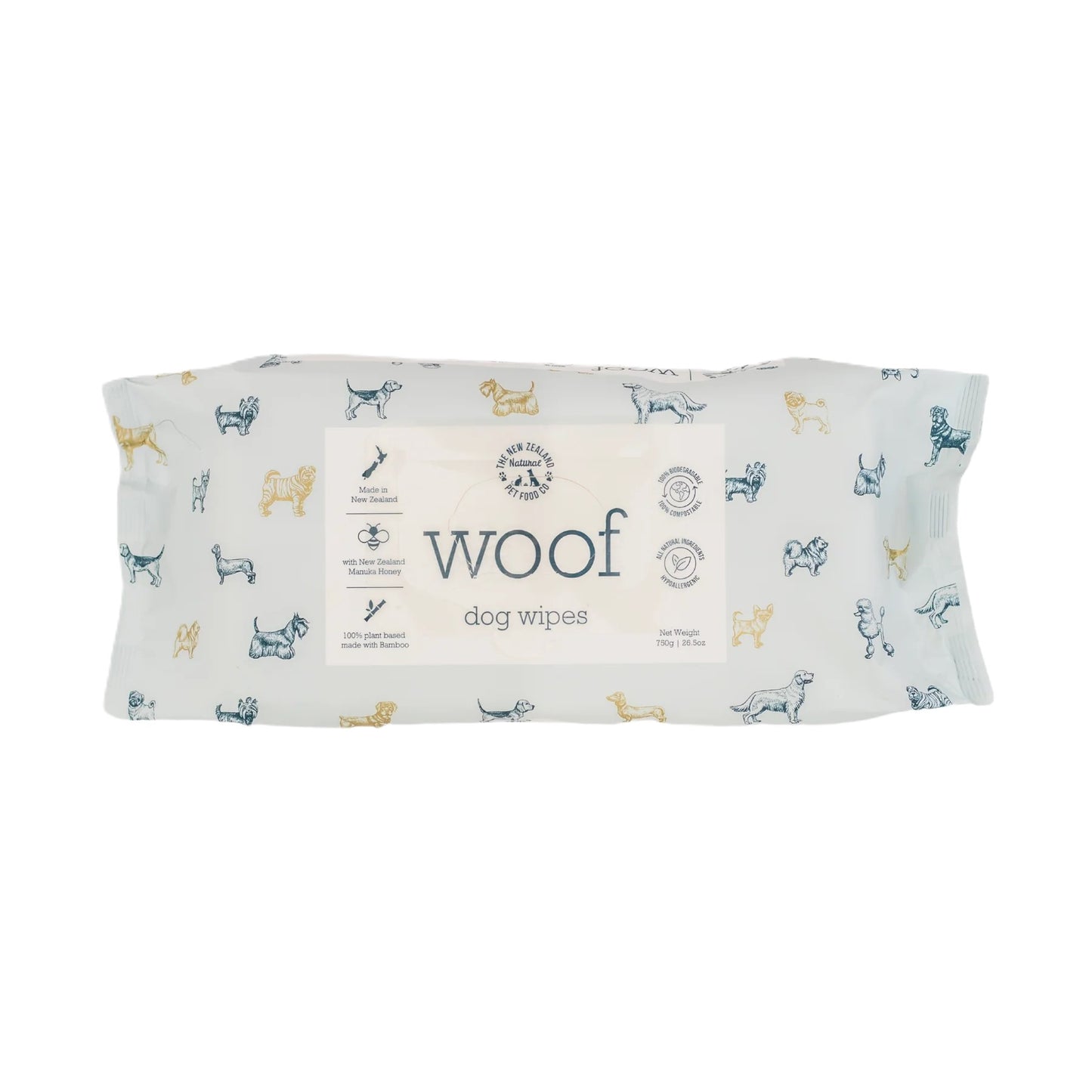 Woof🐶🐱Manuka Honey Wipes 80ct