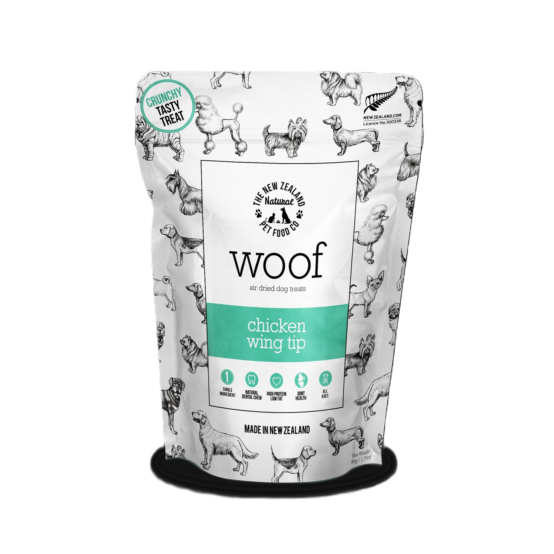Woof🐶Air Dried Chicken Wing Tip 1.76oz