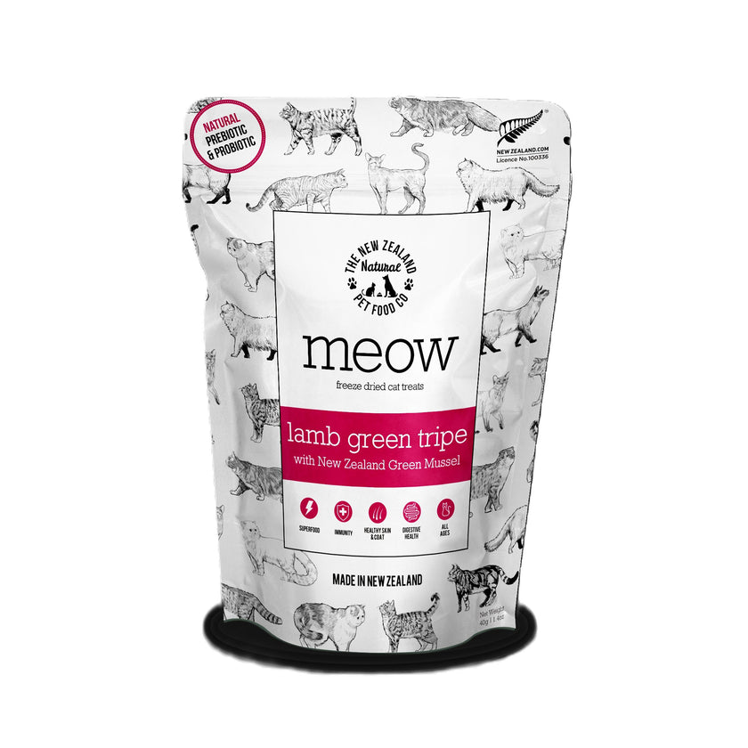 Meow🐱Freeze Dried Lamb Green Tripe 1.4oz