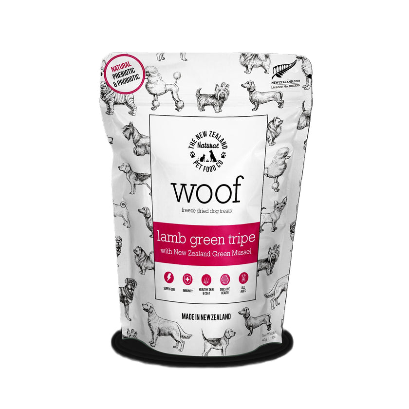 Woof🐶Freeze Dried Lamb Green Tripe 1.4oz