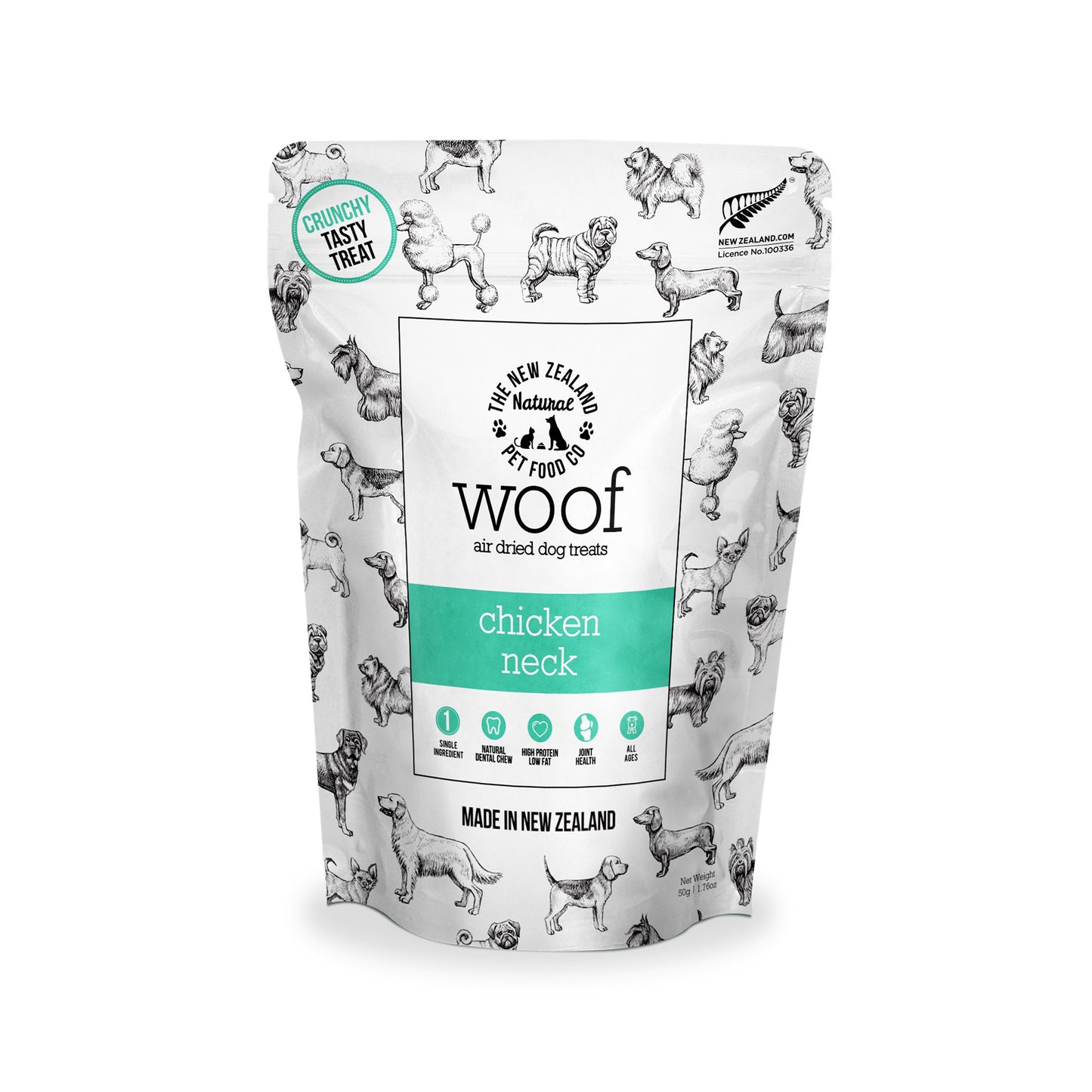 Woof🐶Air Dried Chicken Neck 1.76oz