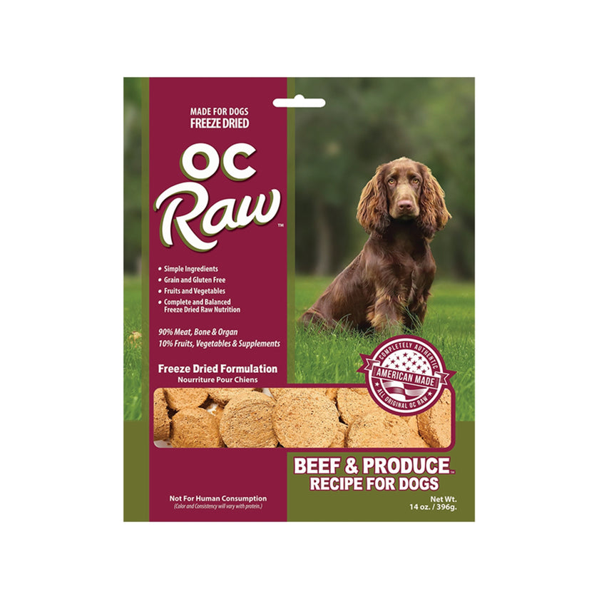 OC RAW🐶Beef Complete Freeze Dried Food