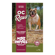 OC RAW🐶Frozen Raw Beef & Produce