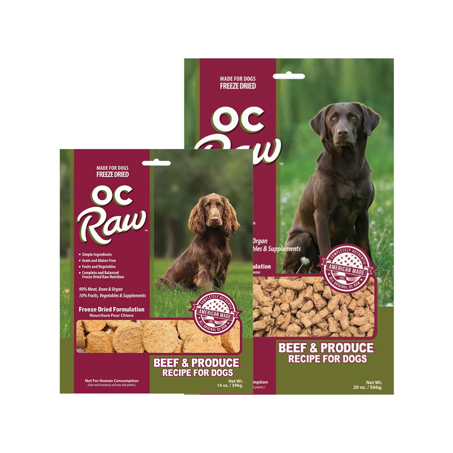 OC RAW🐶Beef Complete Freeze Dried Food