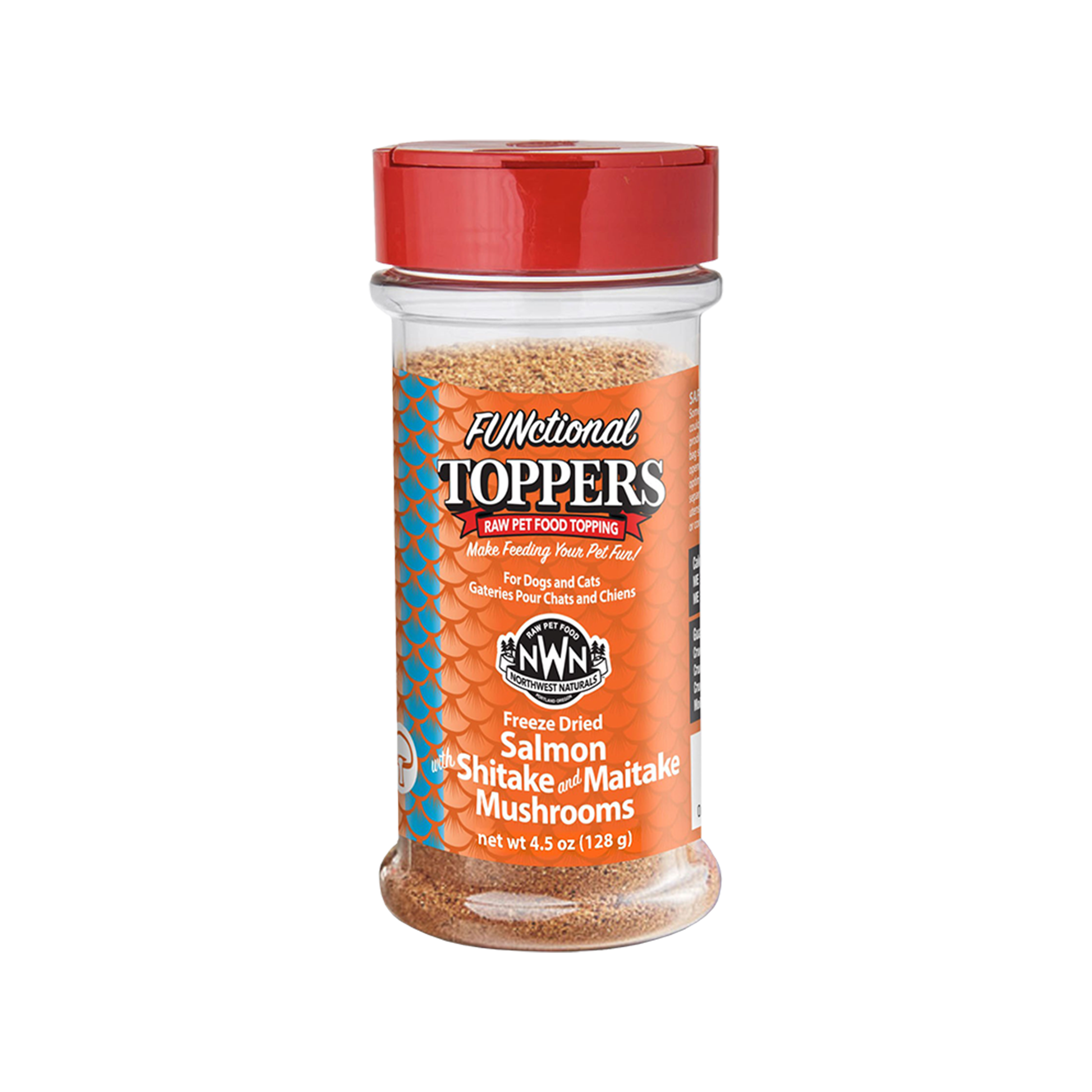 Northwest🐱🐶Freeze Dried Topper Salmon & Mushroom 3.5oz