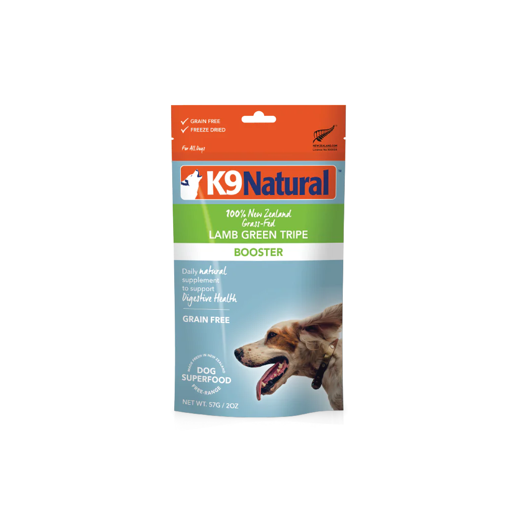 K9 Natural🐶Lamb Green Tripe Freeze Dried Booster