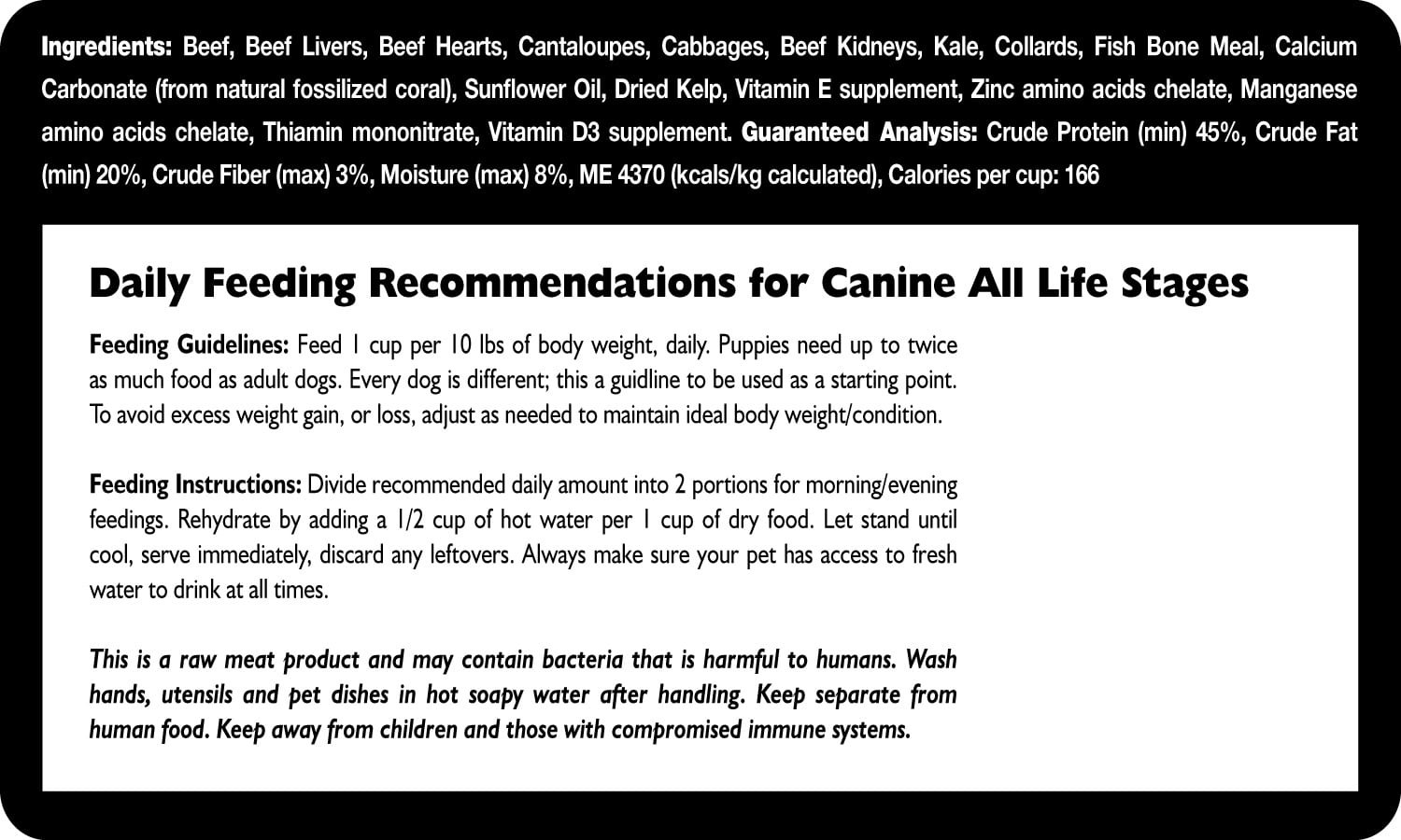 Fresh Is Best🐶Freeze Dried Beef Dog Food