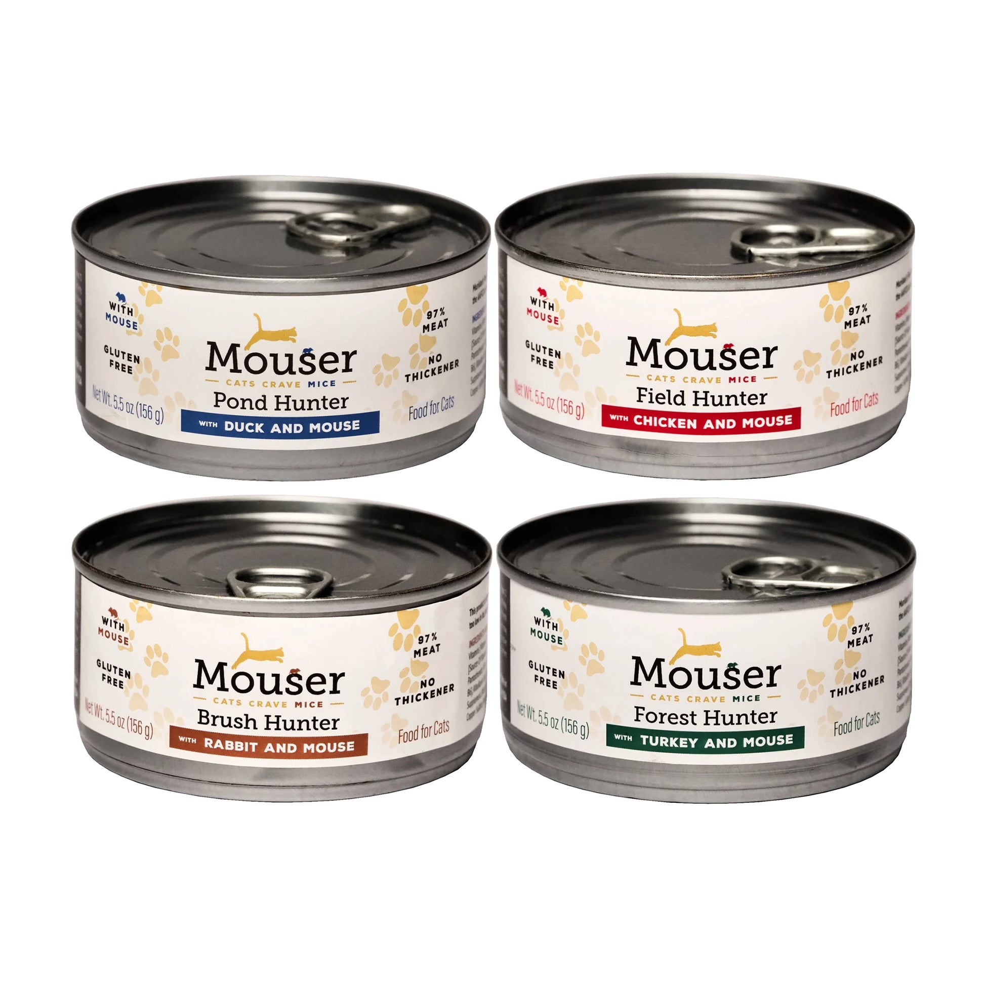 Mouser🐱97% Meat With Mouse Pate Wet Food
