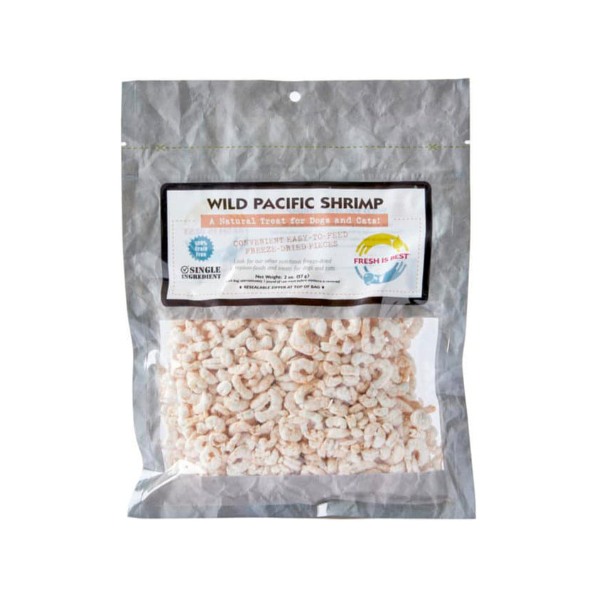 Fresh Is Best🐱🐶Freeze Dried Wild Pacific Shrimp 2oz