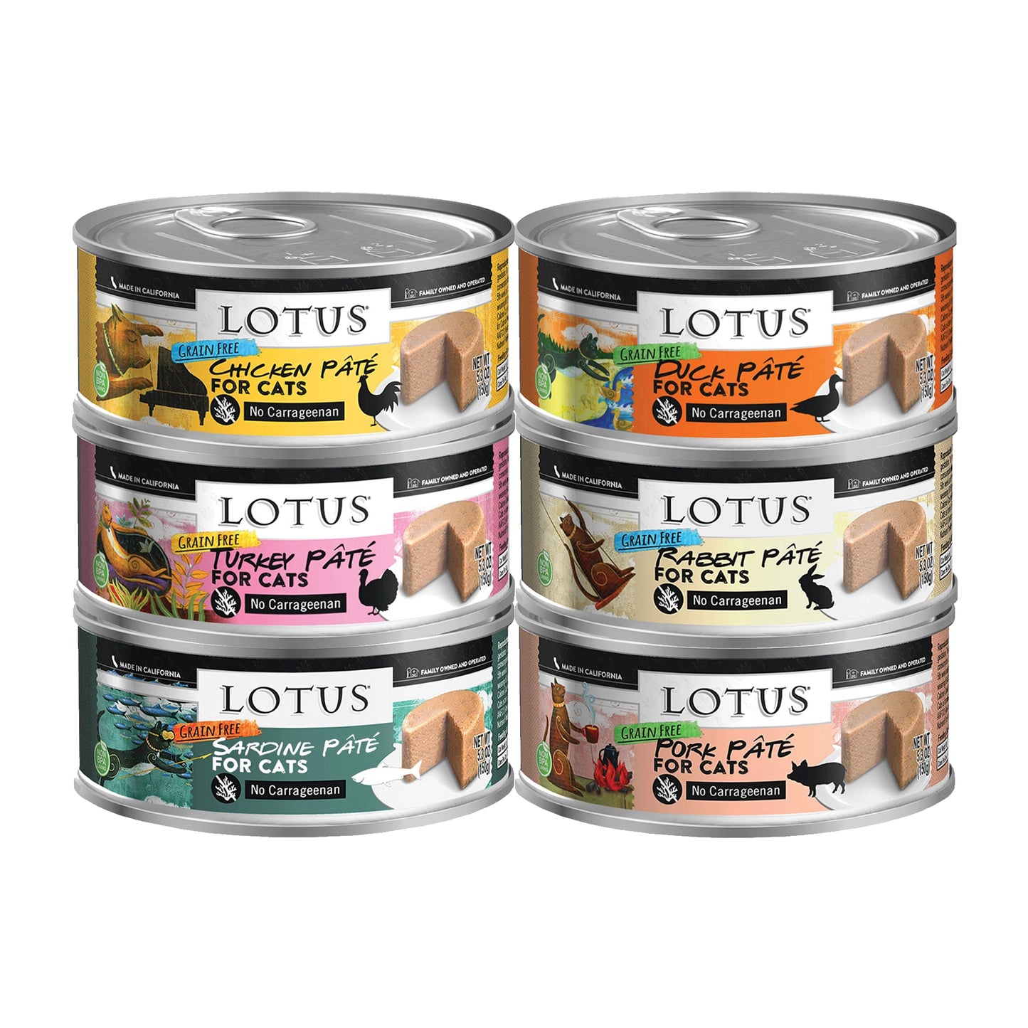 Lotus🐱 Pate Grain-Free Canned Food