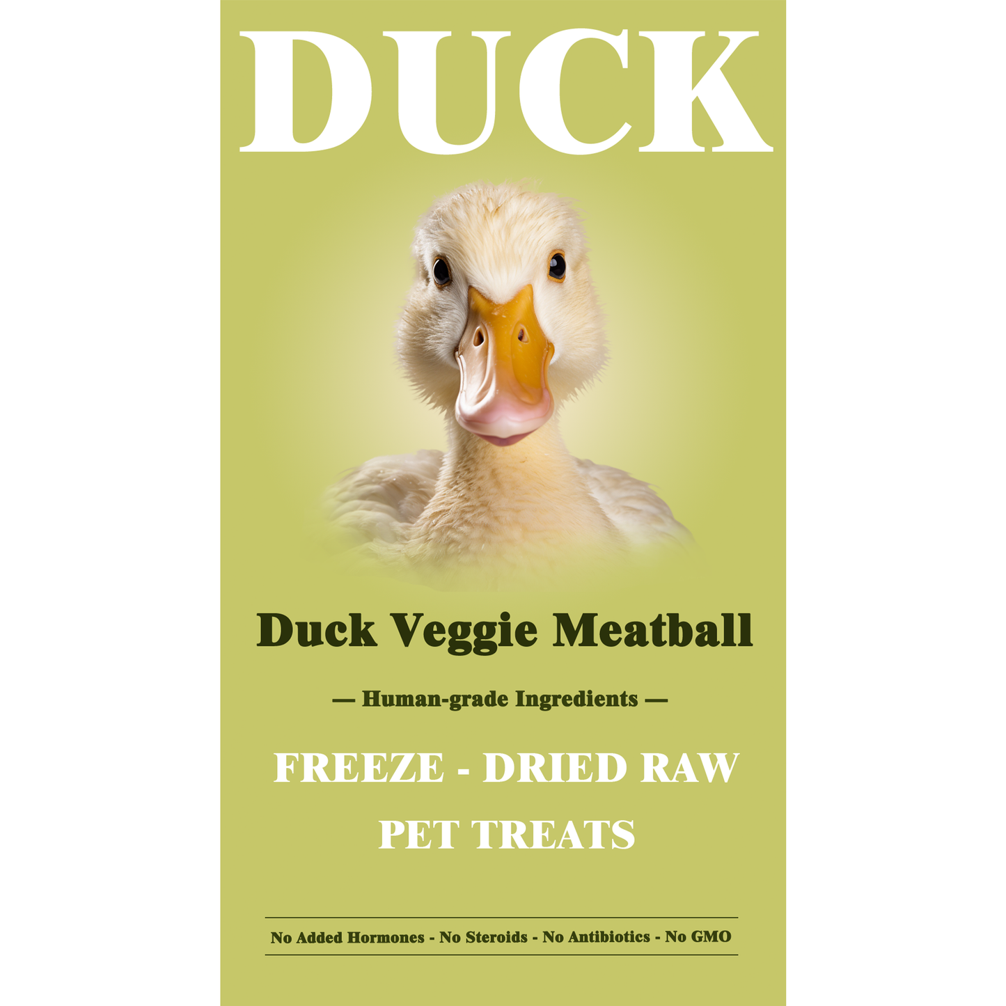 Fredy🐱🐶Freeze Dried Duck Veggie Meatball 3.2oz