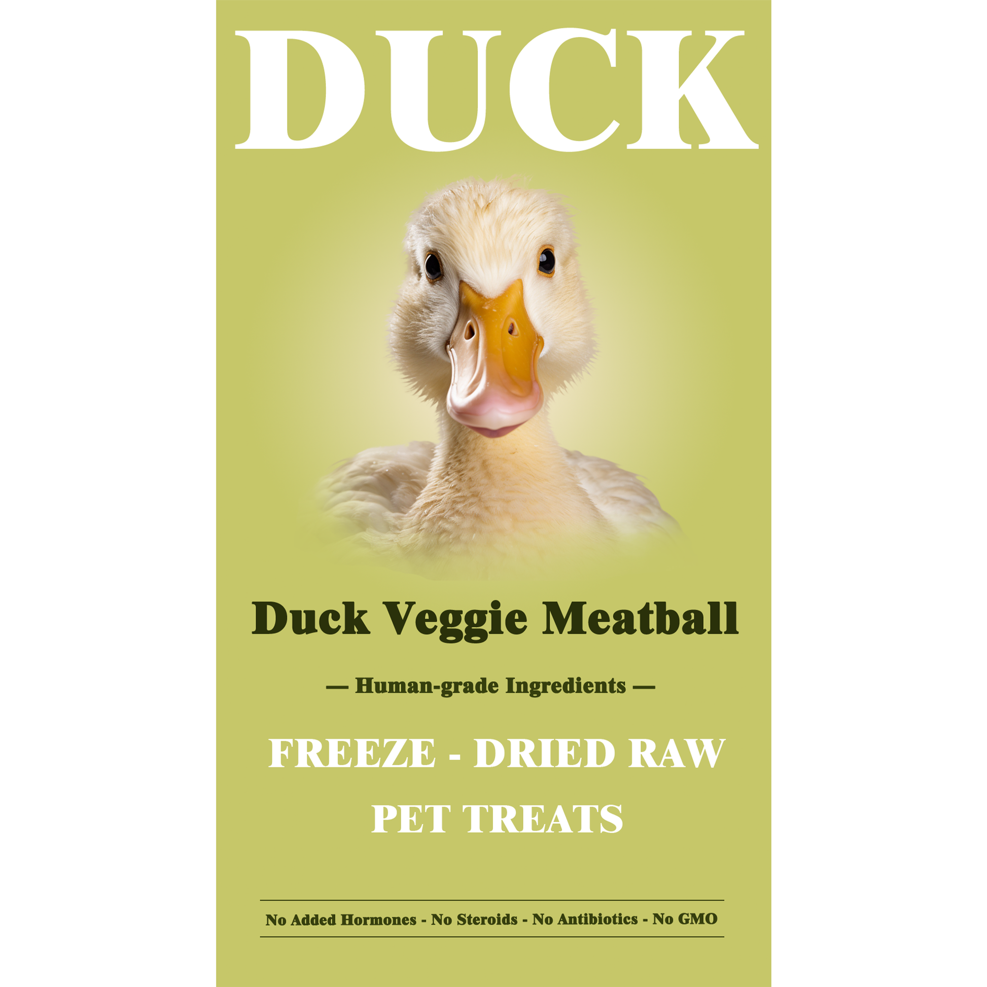Fredy🐱🐶Freeze Dried Duck Veggie Meatball 3.2oz