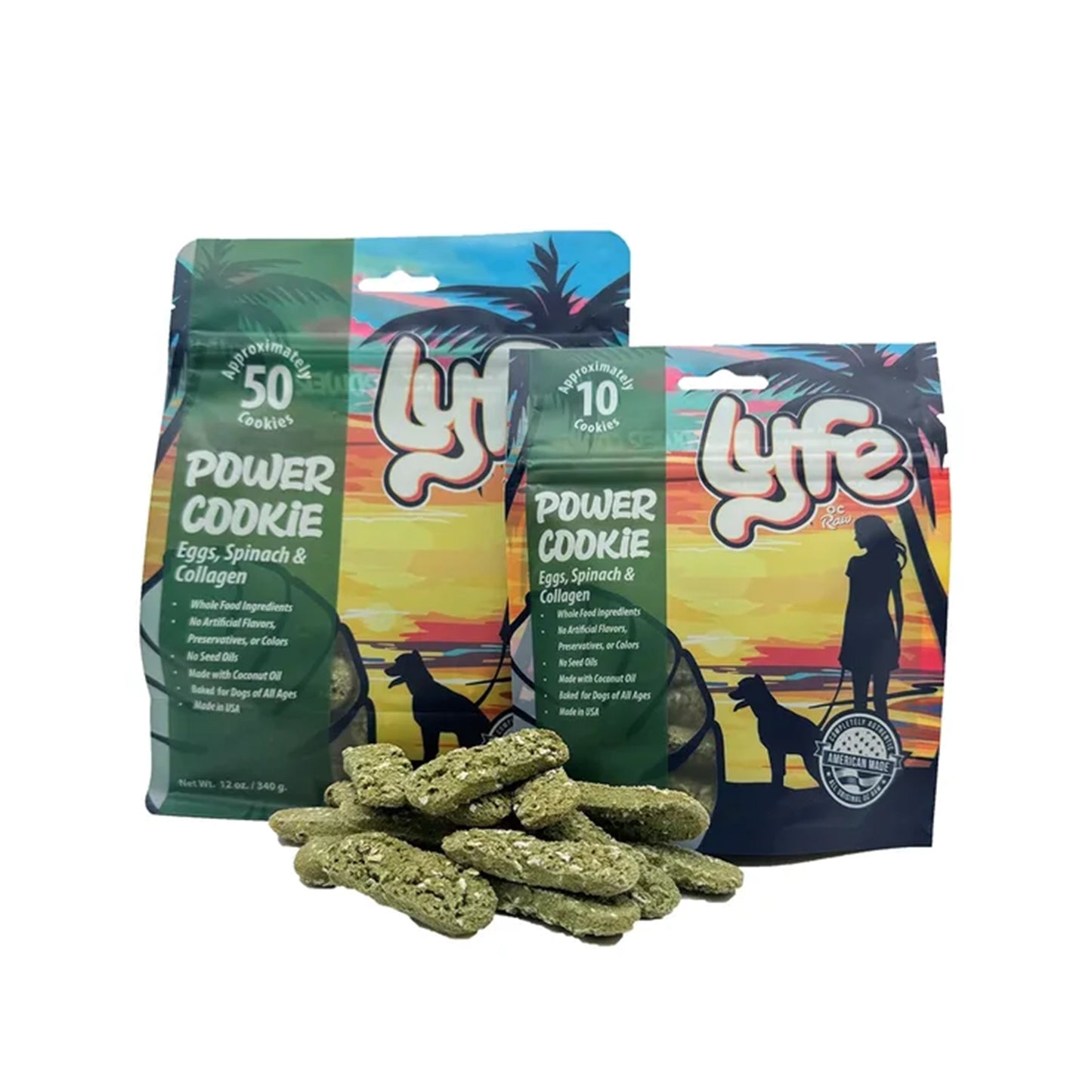 OC Lyfe🐶Power Cookie Eggs, Spinach & Collagen