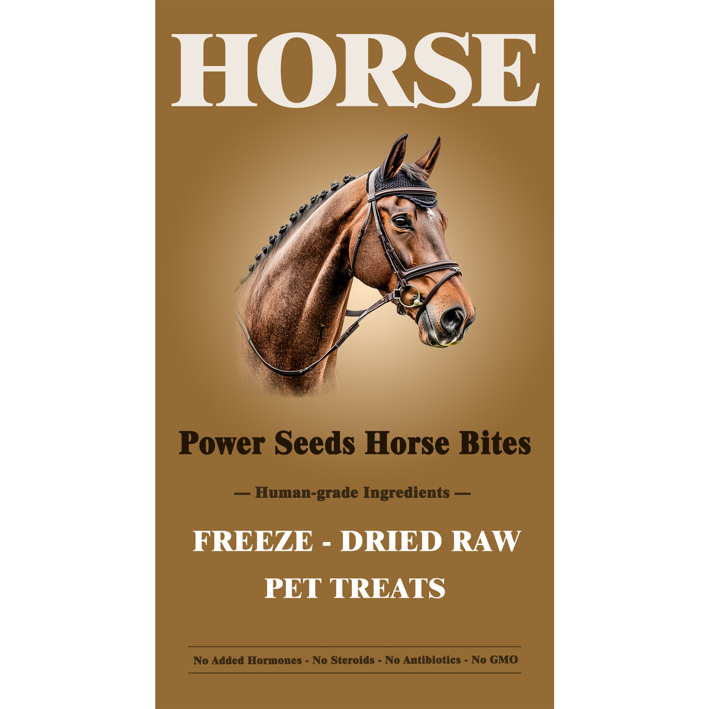 Fredy🐱🐶Freeze Dried Power Seeds Horse Bites 2oz