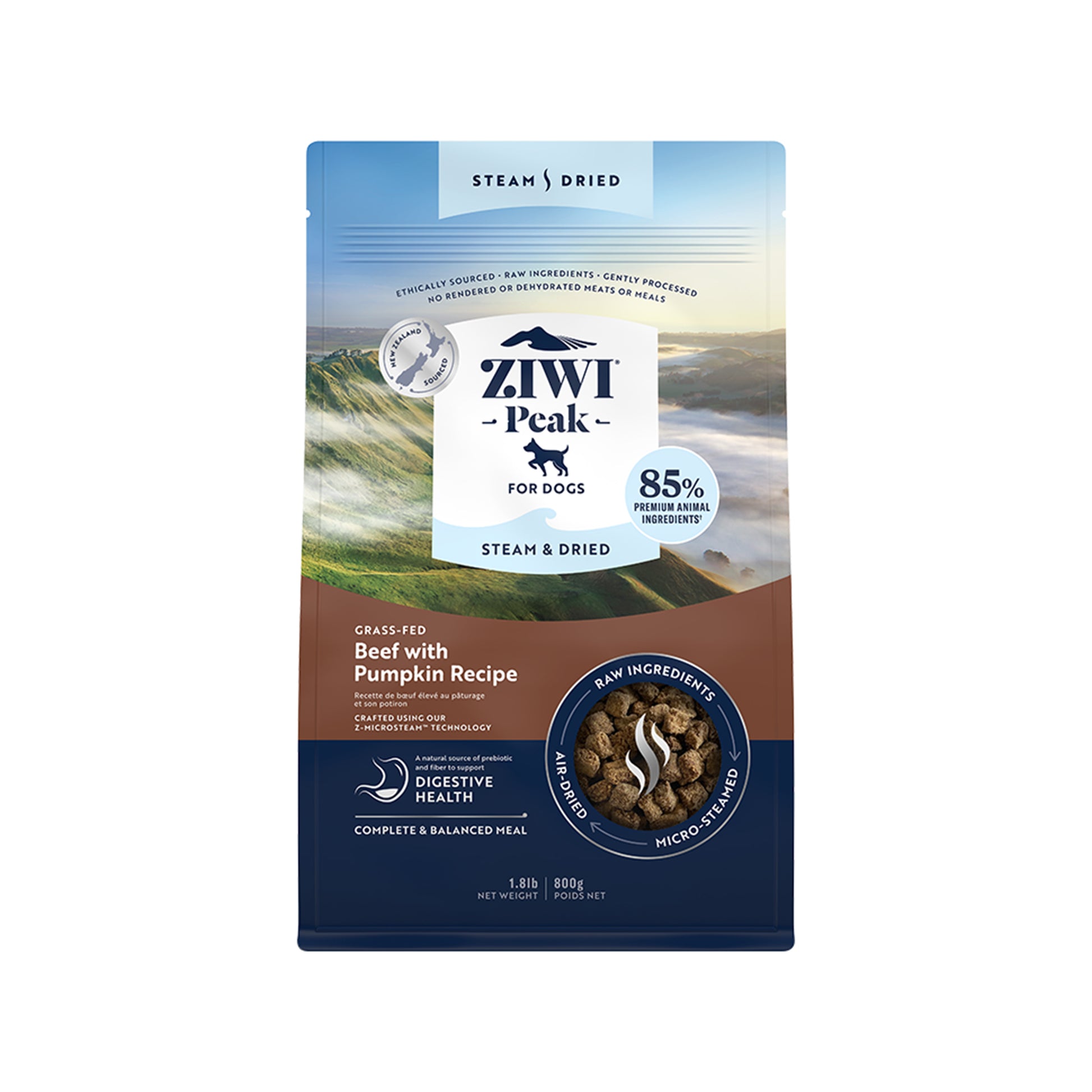 ZIWI🐶Steam & Dried Beef with Pumpkin Recipe