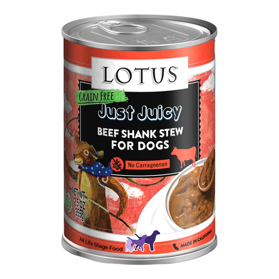 Lotus🐶Grain Free Just Juicy Wet Food 12.5oz