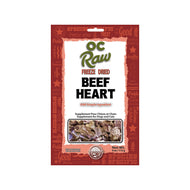 OC RAW🐱🐶Freeze Dried Beef Heart 4oz