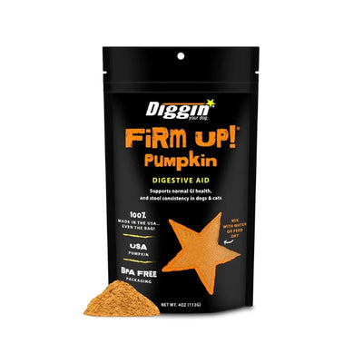 Diggin' Your Dog🐱🐶Firm Up Digestive Aid & Stool Consistency - Pumpkin & Apple 4oz