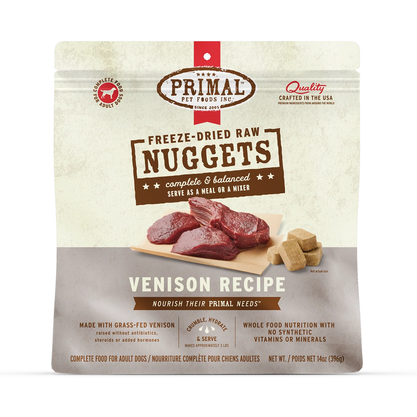 Primal🐶Freeze Dried Raw Nuggets 14oz