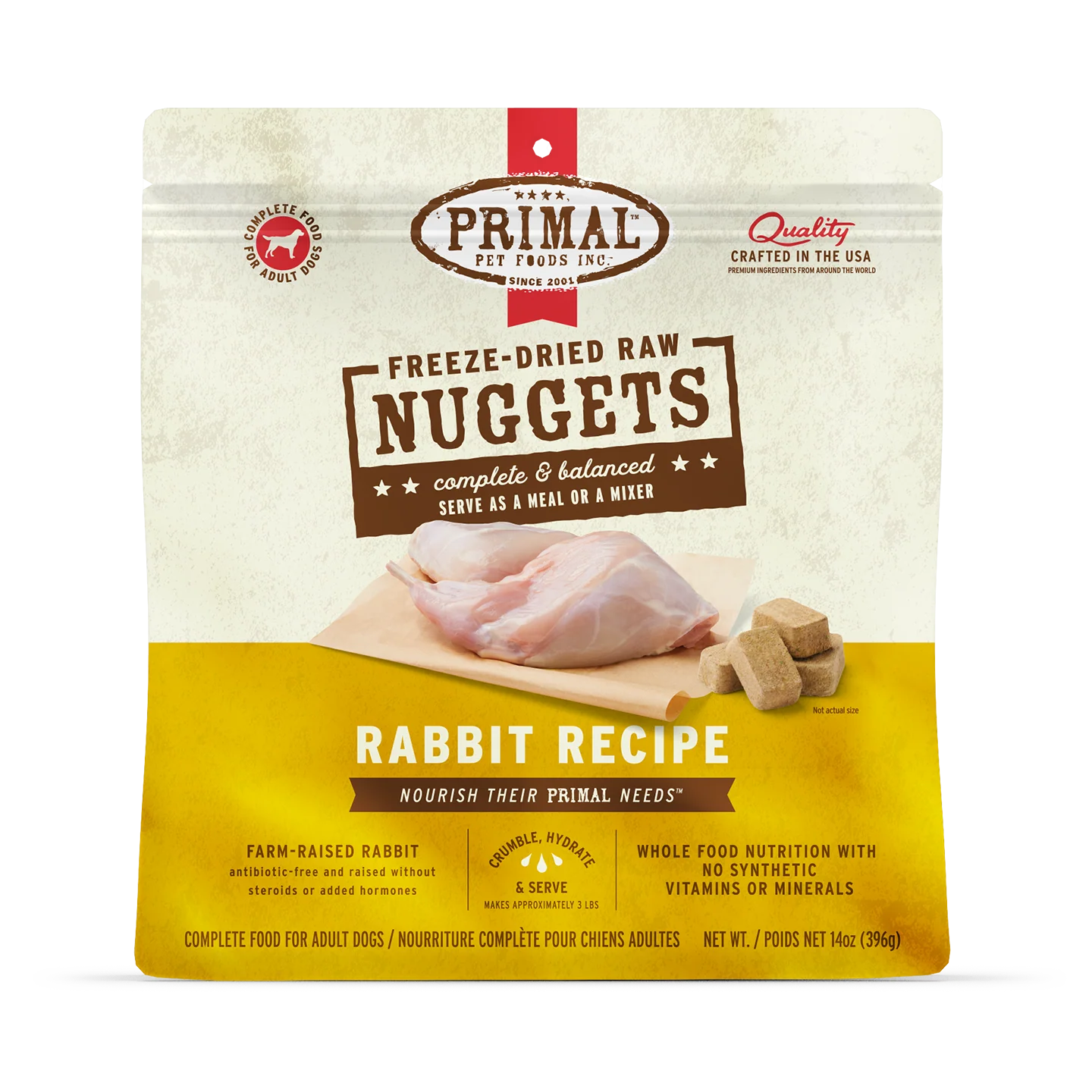 Primal🐶Freeze Dried Raw Nuggets 14oz