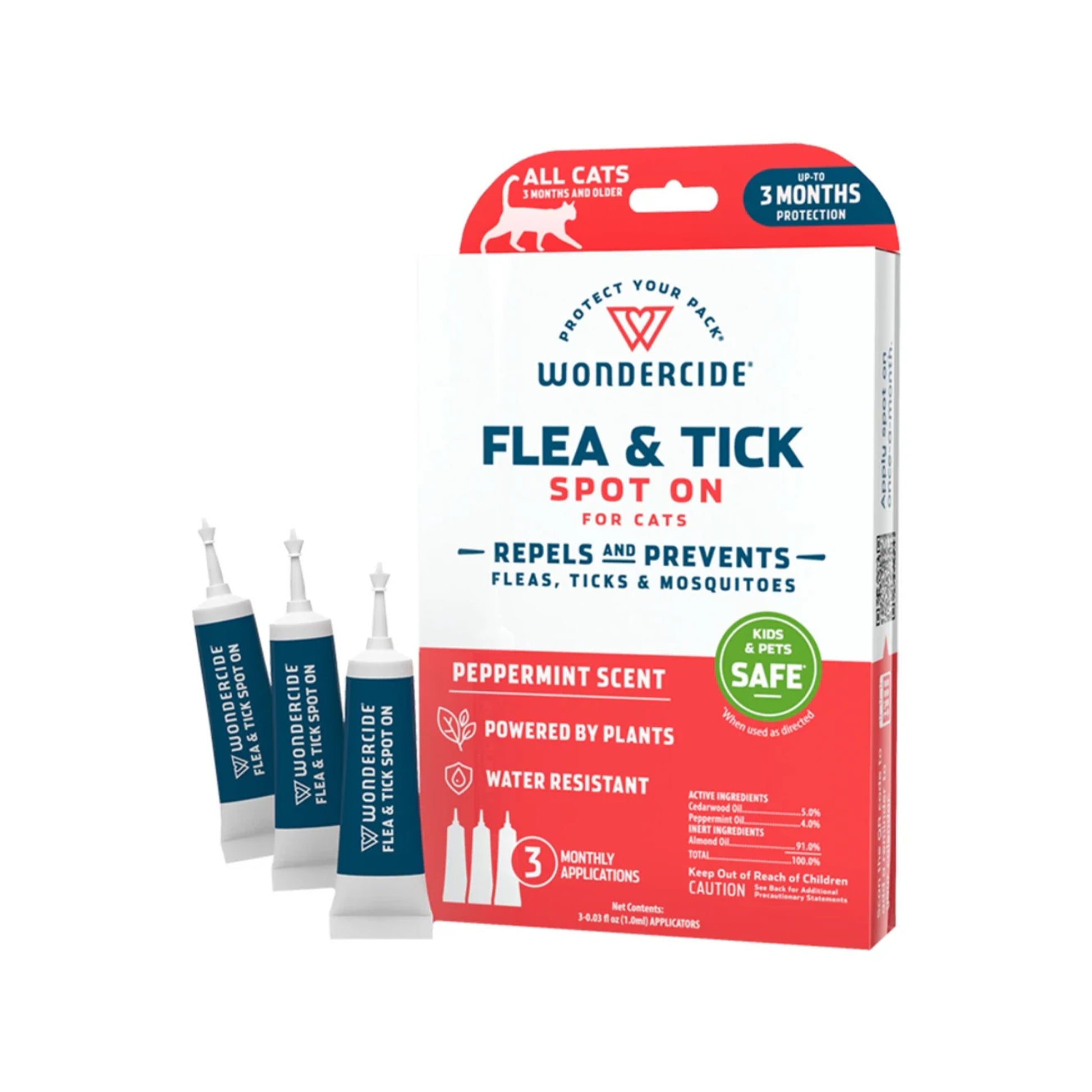 Wondercide🐱🐶Flea & Tick Spot On With Natural Essential Oils6