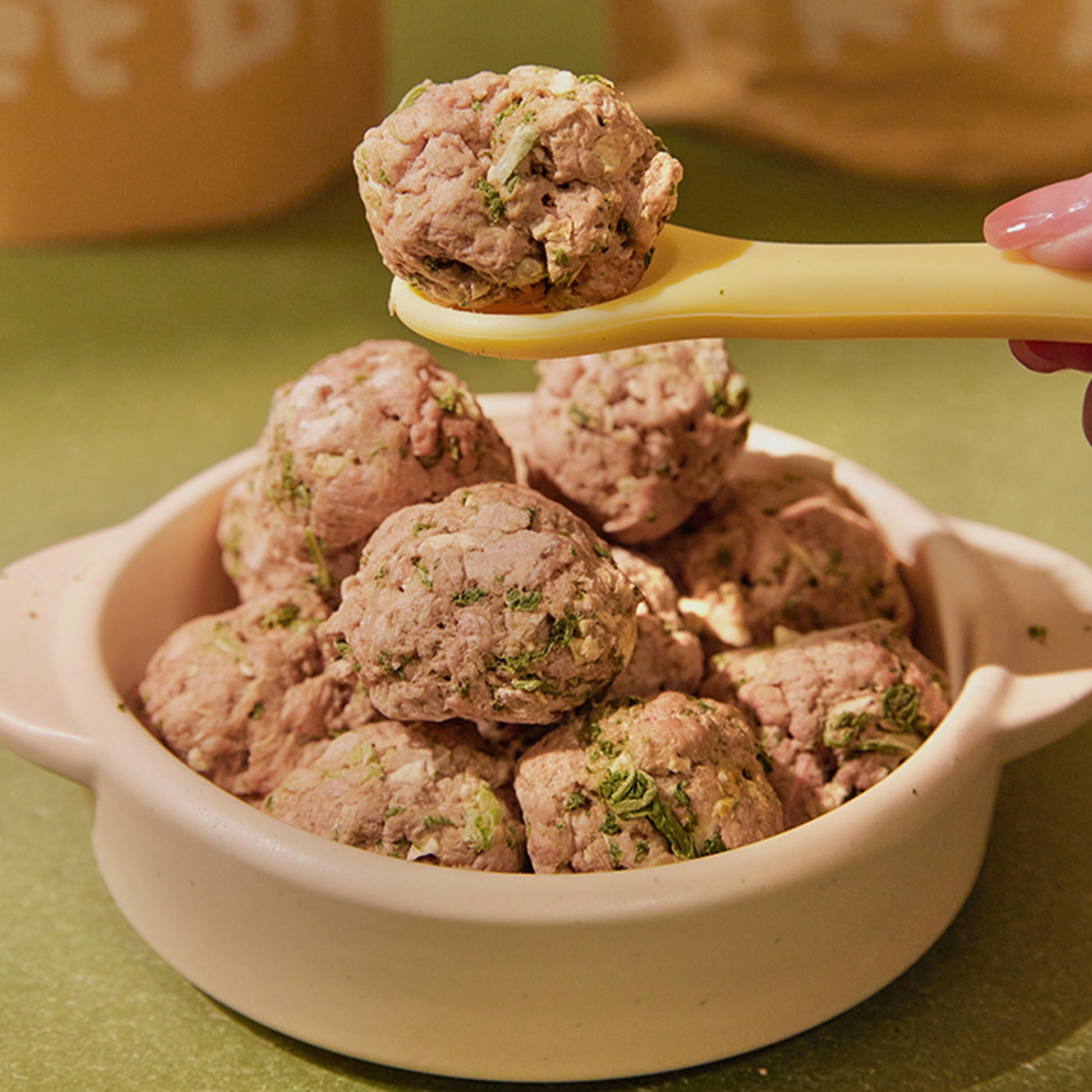 Fredy🐱🐶Freeze Dried Duck Veggie Meatball 3.2oz