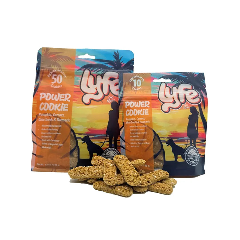 OC Lyfe🐶Power Cookie Pumpkin, Carrots, Chia Seeds & Turmeric