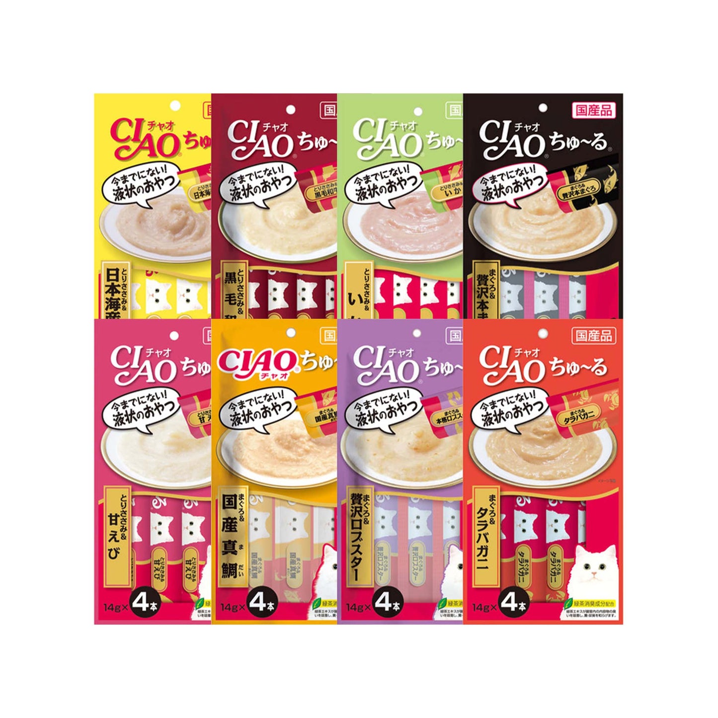 CIAO🐱Puree Churu Special Recipe 4pc