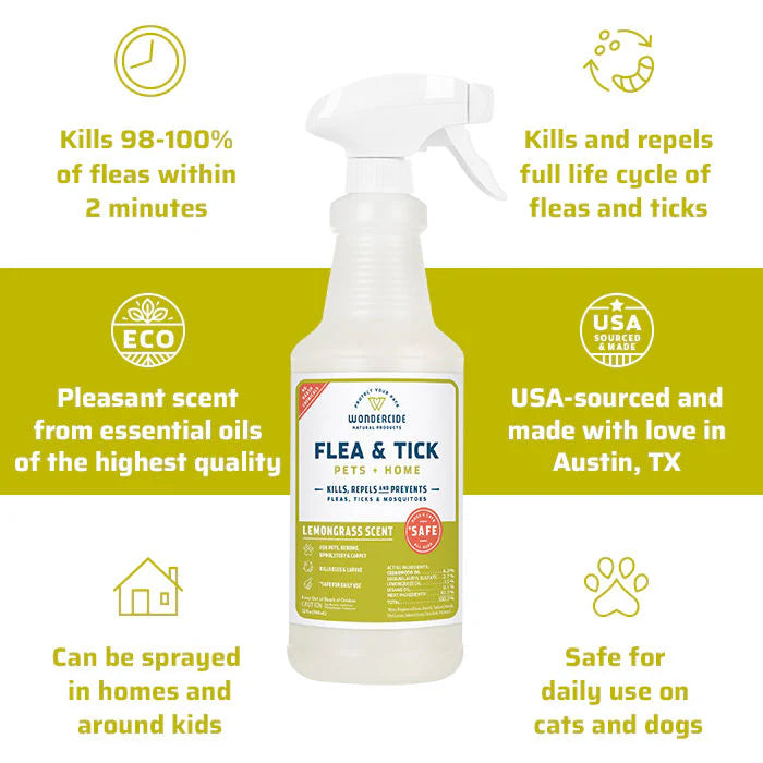 Wondercide🐱🐶Flea & Tick Spray Pets & Home Use