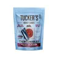 Tucker's🐱🐶Raw Frozen Boost Cube Chewsumables Pureed Beef Bone & Marrow 1lb