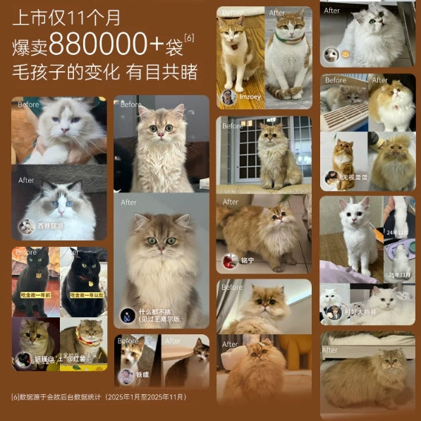 Golden Tales🐱Meaty Cubes BARF Chicken Slow-Baked Dry Kibble Food 1.8kg