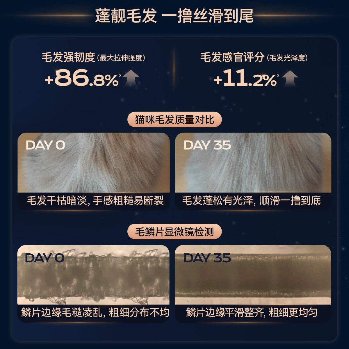 Toptrees🐱+Epax High-Potency Fish Oil Fluffy Hair Krill Oil Boba Complete Wet Food