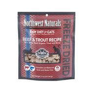 Northwest🐱Freeze Dried Raw Diet Beef & Trout 11oz