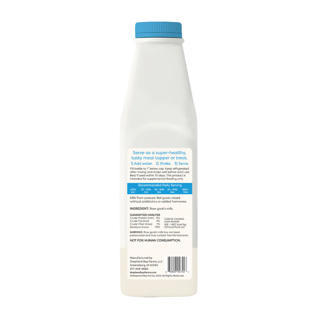 Shepherd Boy Farms🐱🐶Freeze-Dried Raw Goat's Milk - Classic