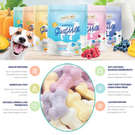 Paws N Chews🐱🐶Freeze Dried Fermented Goat Milk Probiotic 50g