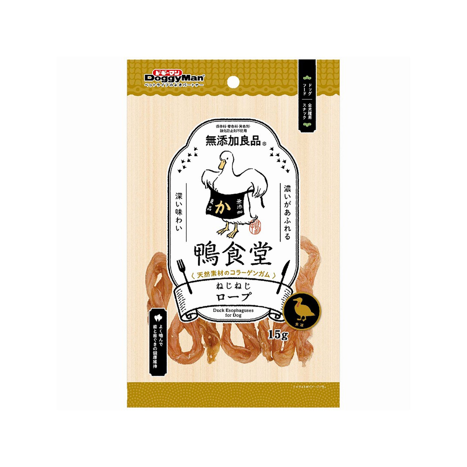 DoggyMan🐶Twisted Duck Trachea Dental Chew 15g