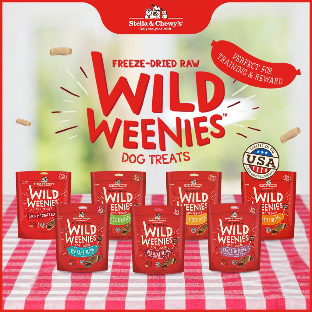 Stella & Chewy's🐶Wild Weenies Freeze Dried Raw Treat
