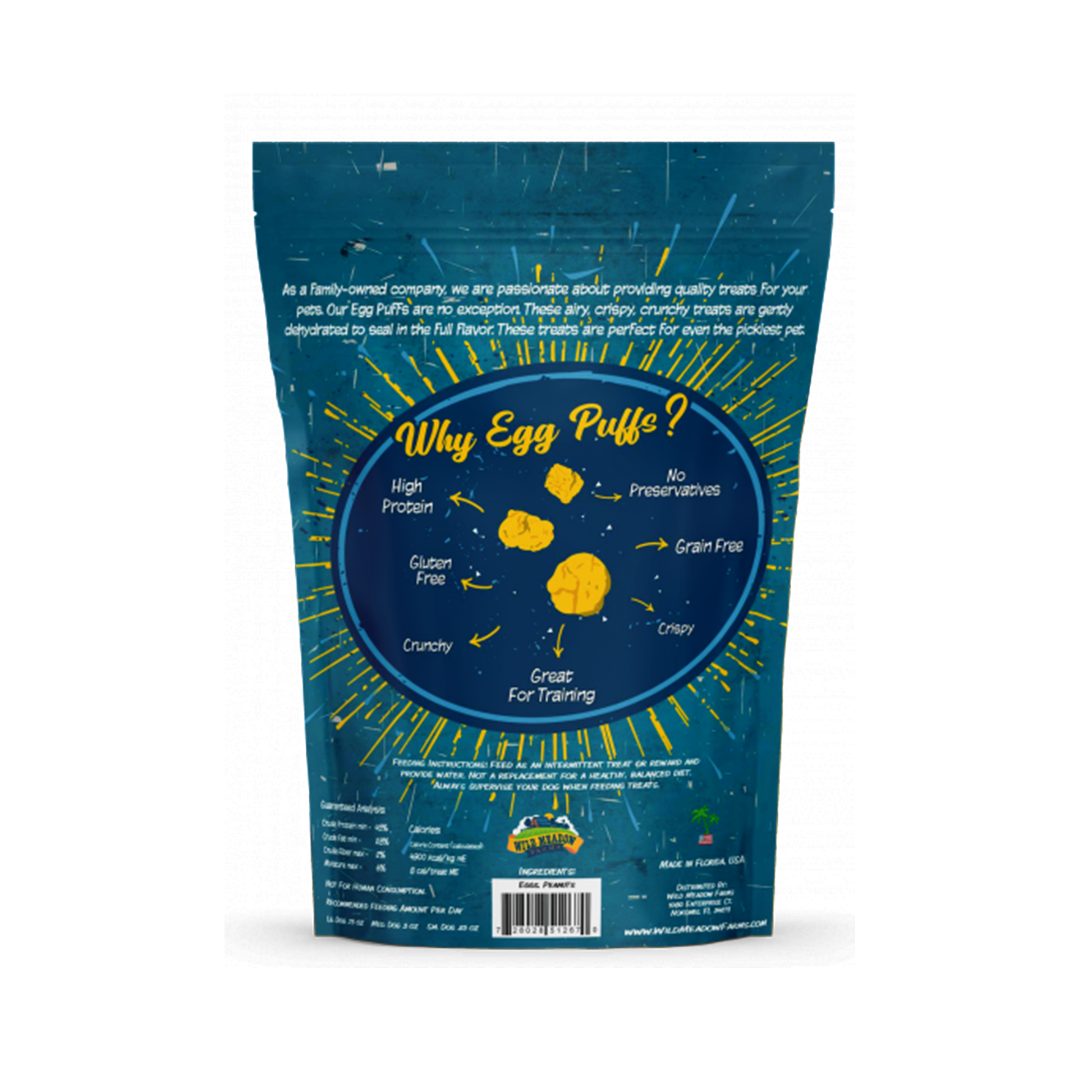 Wild Meadow🐶Just Eggs Puffs 2oz
