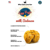 Wild Meadow🐱Egg Puffs Salmon 1oz