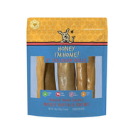 Honey I'm Home🐶Honey Coated Buffalo 6" Collagen Rolls 3pk