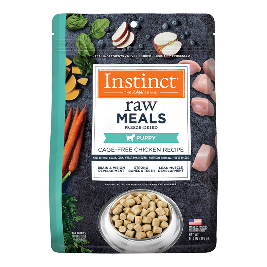 Instinct🐶Raw Freeze-Dried Puppies Meals Cage-Free Chicken