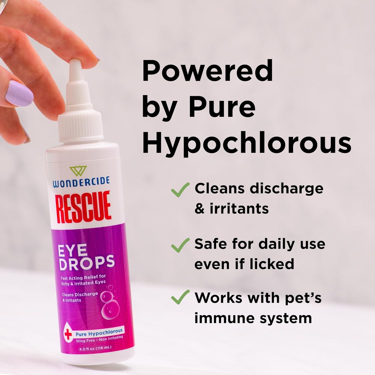 Wondercide🐱🐶RESCUE™ Eye Drops 4oz