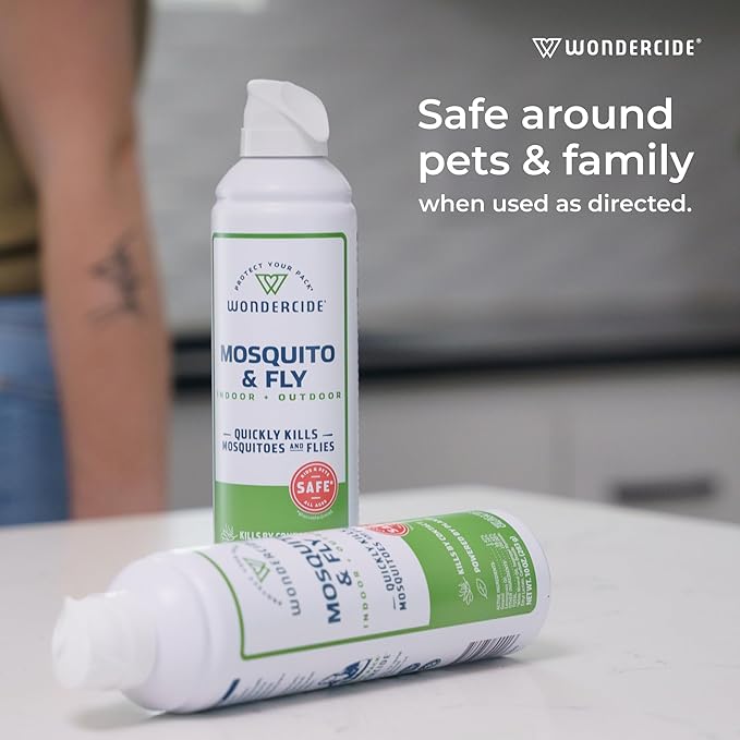 Wondercide🐱🐶Mosquito & Fly Indoor + Outdoor Natural Essential Oils 10oz