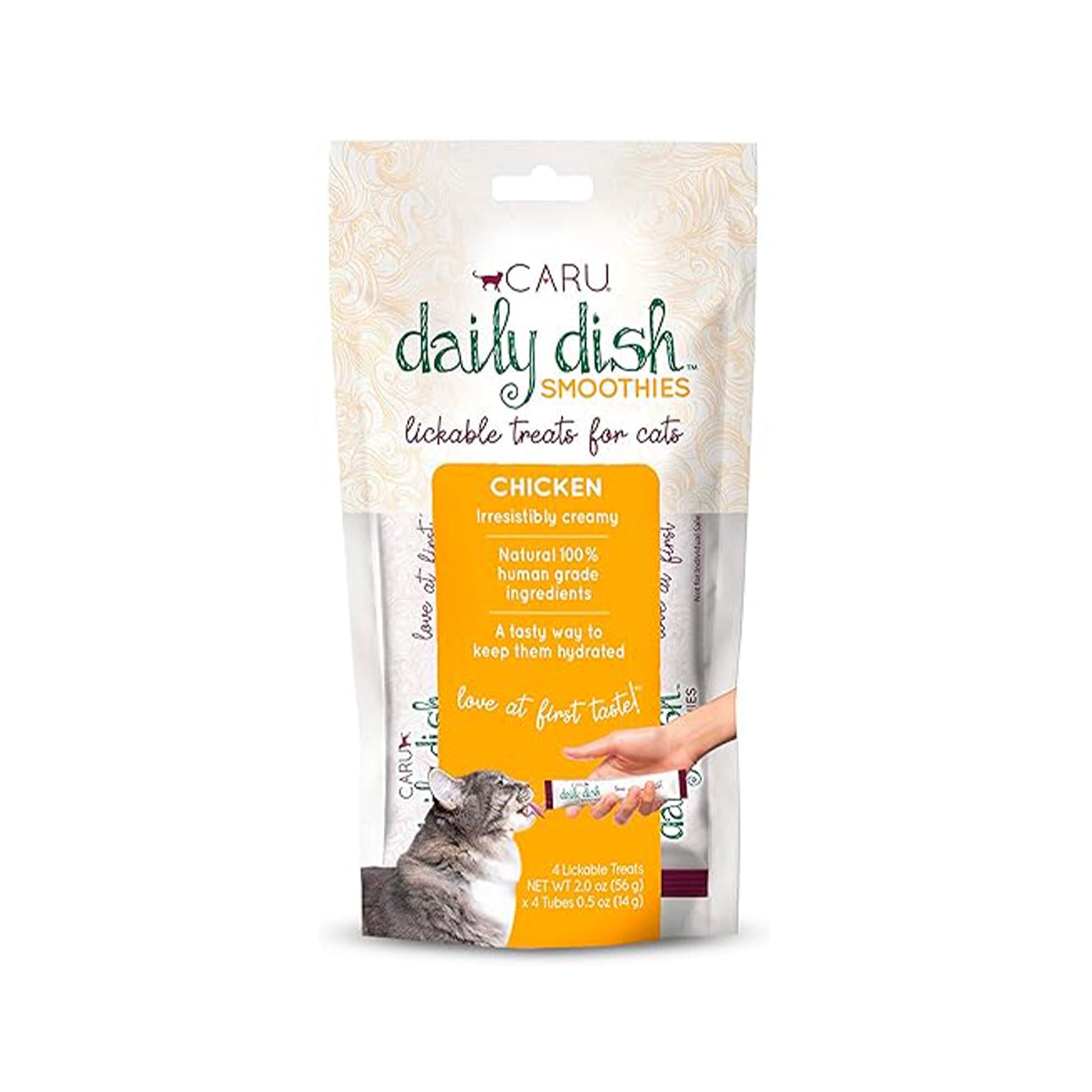 Caru🐱🐶Daily Dish Smoothies Lickable Chicken 2oz