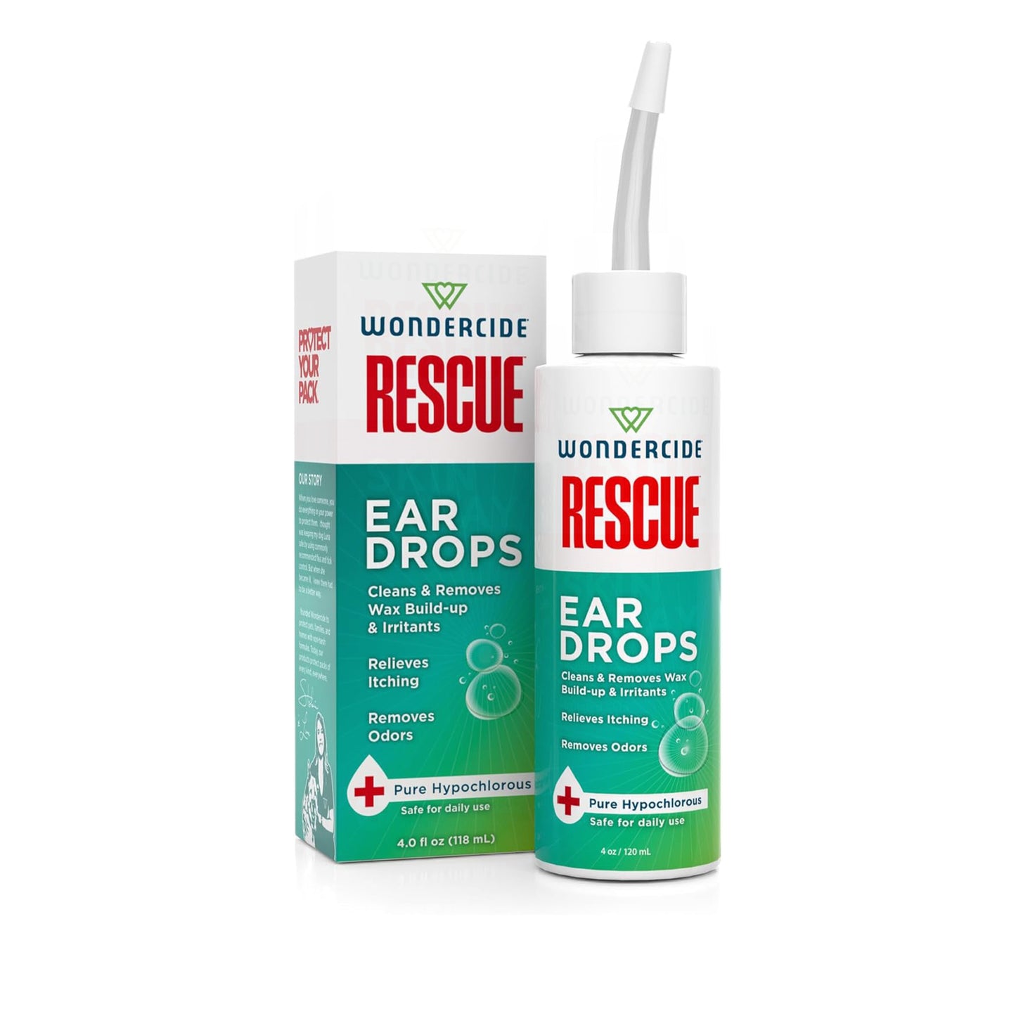 Wondercide🐱🐶RESCUE™ Ear Drops 4oz