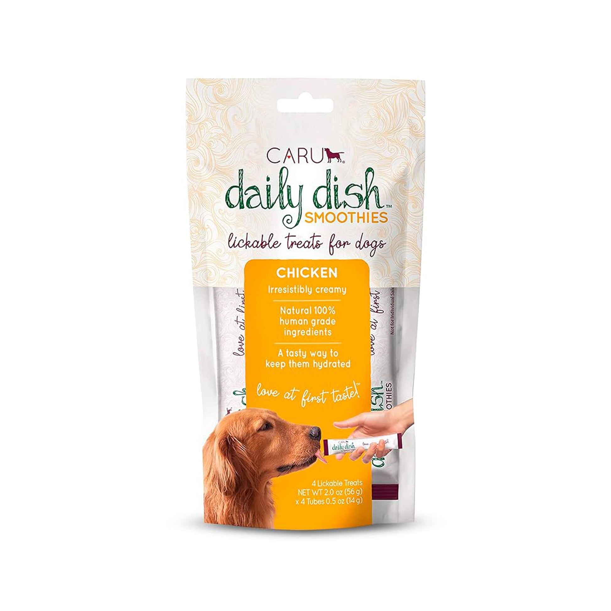 Caru🐱🐶Daily Dish Smoothies Lickable Chicken 2oz