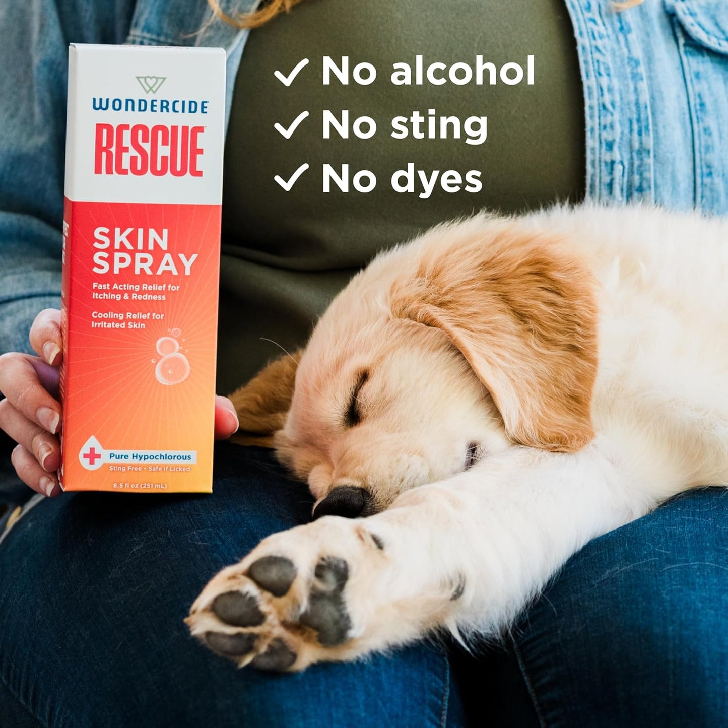 Wondercide🐱🐶RESCUE™ Skin Spray 8.5oz
