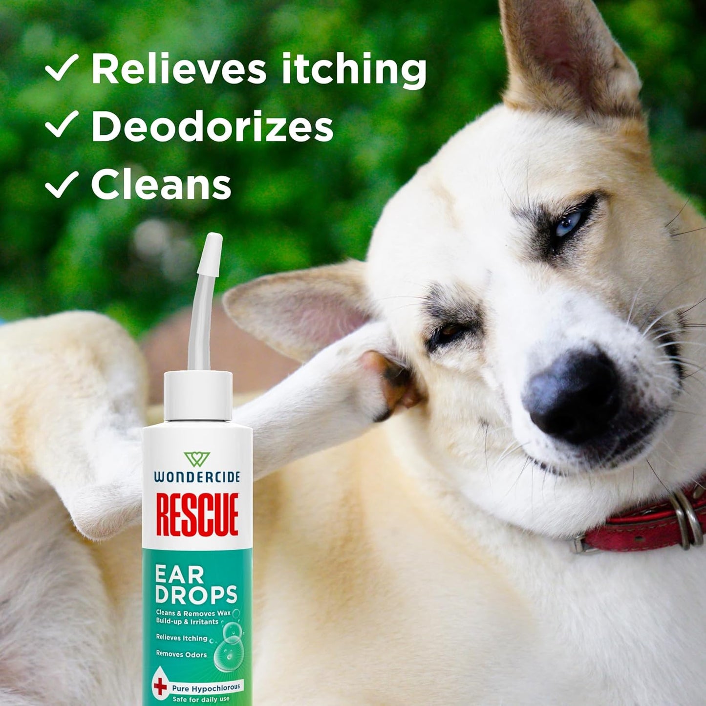 Wondercide🐱🐶RESCUE™ Ear Drops 4oz